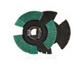 Диск шлифовальный лепестковый по нержавеющей стали RHODIUS LSZ F Vision BRAINTOOLS. LSZ F Vision   125x22,23 80