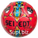 E32153-1 Мяч футбольный №5, Seledt (красный)