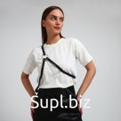 Портупея женская на грудь, цвет чёрный