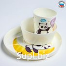 Детская посуда в наборе Play with Me Panda