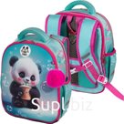 Рюкзак каркасный 35х27х13 см, deVENTE Junior 14L Yummy Panda, + брелок, для девочки