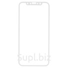 Защитное стекло для iPhone X/XS Full Screen (3D), RED LINE, белый, УТ000012289