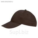 Бейсболка BUFFALO, цвет коричневый, бежевый