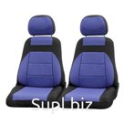 Чехлы сиденья жаккард SKYWAY NIVA ВАЗ-2121 с 2006 3 дверная синий 8 предметов