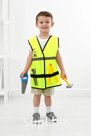 Builder's kit (vest, hammer, ruler, saw, wire cutters) Article: MT83019