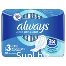 Прокладки женские «Always» Ultra night, 10 шт