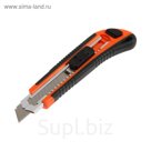 Нож специальный HARDEN 570312, двухкомпонентный корпус, 18мм