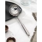 Шумовка Доляна «Металлик», h=31.5 см, нержавеющая сталь, цвет серебряный