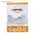 Пленка для ламинирования A3 303х426 мм, 75 мкм, 100 штук, глянцевые, Lamirel