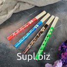 Дудочка резная, 25 см, микс