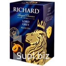 Чай Richard "Lord Grey", черный, аромат., листовой, 90г