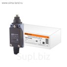 Выключатель концевой TDM ВККН-2110М11-У2, кнопочный толкатель, 5 А, 1з+1р, IP65, SQ0732-0028   32917