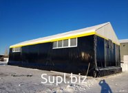 Прямостенный ангар 6х12м2 для гаража,скалада, цеха