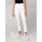 Джинсы укороченные женские Conte Elegant Straight Leg, размер XL, цвет white