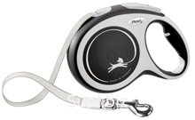 Поводок-рулетка Flexi New Comfort tape L 8m 50kg black