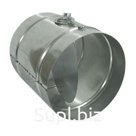 Дроссель-клапан 350 из оцинкованной стали