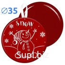 Sled-ice with print 35 cm red Article: МТ12117