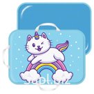 Ледянка кот-единорог (голубая) Артикул: 22211_вывод