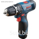 Аккумуляторная ударная дрель-шуруповерт Bosch GSB 120 LI (06019F3006), 10.8В, 2х1.5Ач