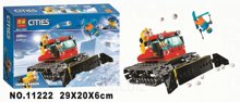 Конструктор LARI 11222 Сити Снегоуборочная машина 209 дет. в коробке 29Х20х6 см