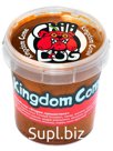 Острый чили соус Kingdom Come (Скорпион Тринидада), Chili Dog, банка 150 г.