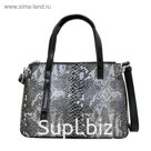 315-99 9051 Женская сумка замшевая Polina & Eiterou Серебро