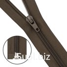 Молния витая т5 1 замок 60см (078 хаки), 10 шт