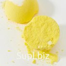 Cafemimi, Шар бурлящий для ванны "Лотос и Мимоза", 120 гр