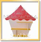 Полка "Теремок" Артикул: П34