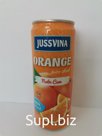 Напиток сокосодержащий Апельсиновый "JUSSVINA" 0,33 мл. (Вьетнам)