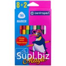 Фломастеры меняющие цвет Centropen "Magic", 8цв+2, 10шт., картон, европодвес