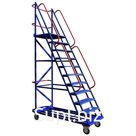 Лестница передвижная, десять ступеней ЛС 10 (670х1854х2930) без колес