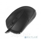 Cbr CM 210 Black, Мышь проводная, оптическая, USB, 1000 dpi, 3 кнопки и колесо прокрутки, длина кабеля 1,8 м, цвет чёрный