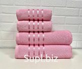 Махровое полотенце Diva Afrodita 70х140 100 % хлопок розовое