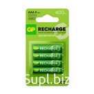 Аккумулятор GP, Ni-Mh, AAA, HR03-2BL, 1.2 В, 400 мАч, блистер, 4 шт.