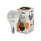 LED P45-7W-827-E14-Clear  Лампочка светодиодная ЭРА LED P45-7W-827-E14-Clear E14 / Е14 7Вт шар теплый белый свет
