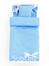 Blue polka dot bed linen for barbie Item: 59703_conclusion