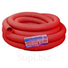 Гофротруба лег. ПНД 63 мм с пр. (красная)(15м.), м