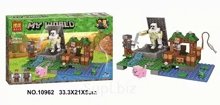 Конструктор BELA 10962 Майнкрафт Скелет на ферме 219 дет. 33х21х5 см