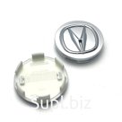 Колпачок в диск Акура серый хром 63-68 мм оптом