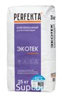 Продукция компании Экс Морэ, бренд Perfekta клей монтажный для теплоизоляции Экотек Зимняя серия, 25 кг Арт. 7007