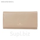Кошелёк Cross Monaco Taupe, кожа наппа, гладкая, цвет бежевый, 20×11×2,5 см