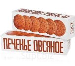 Печенье Овсяное классическое на сливочном масле 0,250 Полет