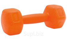 Гантель для фитнеса Sport Elite H-101 1 кг (1 штука), оранжевый