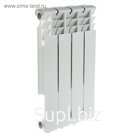 Радиатор алюминиевый Ogint Delta Plus, 500х78, 4 секции