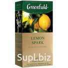 Чай Greenfield "Lemon Spark", черный, 25 фольг. пакетиков по 1,5г