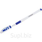 Ручка гелевая OfficeSpace синяя, 0,6мм, грип, игольчатый стержень