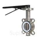 Затвор дисковый межфланцевый AISI304, DN50 (2"), PN16, PTFE