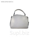 303-13 603 Женская сумка кожаная Ludor Белый