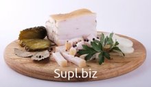 Шпик соленый вакуумная упаковка замороженный